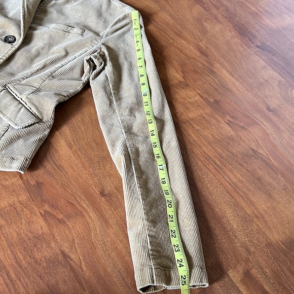 American Eagle Corduroy Stretch Jacket Fitted - Picture 10 of 12